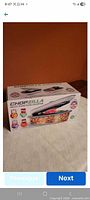 Front angle of sealed Chopzilla chopper box