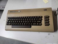 Top view of Commodore 64 keyboard unit