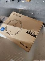 Sealed Ecovacs retail box top view