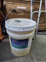 Full view of 5-gallon Bioesque disinfectant bucket with handle