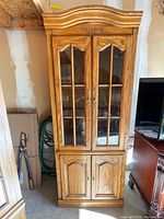 Front view of full cabinet closed