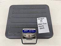 Top view of Pelouze P250S scale showing platform and dial