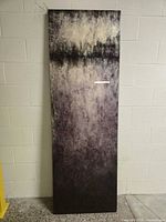 Front view of full vertical panel