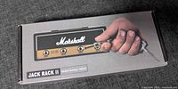Sealed box showing Marshall Jack Rack II image and model number