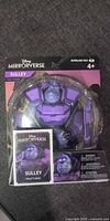 Front of sealed McFarlane Toys Disney Mirrorverse Sulley (Fractured) action figure package