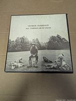 Front of box showing album artwork and handwritten name