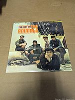 Front cover of The Best of The Animals LP