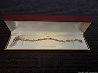 Bracelet in open presentation box