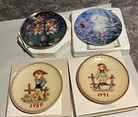 All four plates with boxes visible