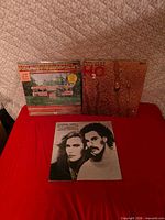 Front covers of three Hall & Oates LP albums