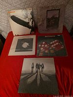 Group shot of all five album covers