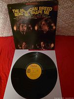 Front album cover and vinyl disc displayed