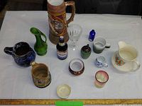 All items arranged for overview