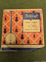 Front of Folkraft record sleeve showing title and graphics