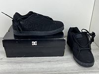 Shoes resting on branded box showing overall appearance