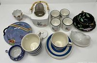 Full layout showing all dishware pieces together