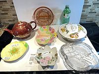 Group shot of all six items laid out for scale reference