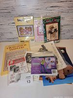 All items in lot arranged together