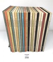 All 22 Horizon hardcovers aligned to show spines