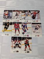 All ten cards laid out