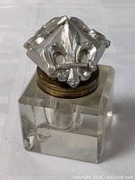 Overall view showing inkwell with stopper assembled