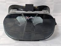 Front view showing 3D Xperience logo and visor