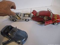 All three Burago 1:24 scale cars together