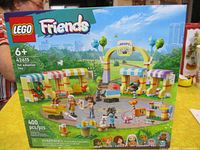 Front of LEGO Friends 42615 Pet Adoption Day box