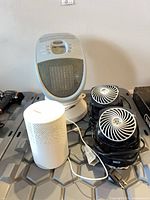 Overview of all four items on table