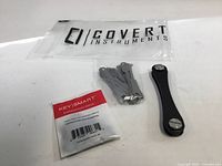 Overall lot with KeySmart frame, lock-pick insert bag, expansion pack bag, Covert Instruments pouch