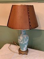 Full view lamp with shade