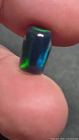 Opal showing blue and green play-of-color