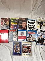 All 12 disc cases laid out together