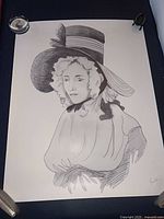 Full view of signed Charles Pachter print