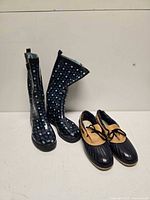 Both pairs side by side showing overall style and condition