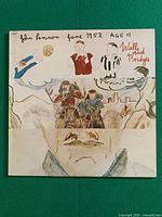 Front cover of John Lennon Walls and Bridges LP