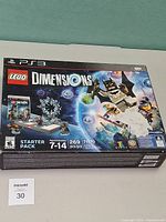 Front of sealed LEGO Dimensions PS3 Starter Pack box