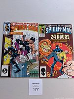 Front covers of both comic books issues #129 and #130