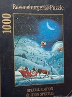 Front of sealed Ravensburger puzzle box showing artwork and piece count