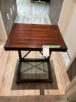 Full view angled from front showing structure and lower shelf