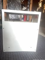 Front view of metal CO2 generator housing