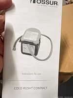 Instruction manual showing Cold Rush Compact image