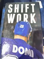 Front cover of signed limited edition "Shift Work" hardcover