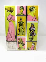 Front of pop-art illustrated Helene Curtis wig box
