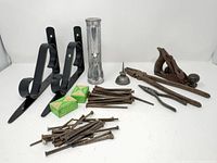 all items arranged for overview