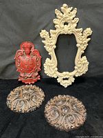 Group shot showing all four wall decor pieces