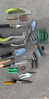 Full lot laid out showing all 14 tools