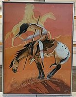 Full framed print showing complete artwork and frame