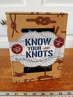 Front of sealed Know Your Knots kit box