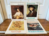 Overview of four art books